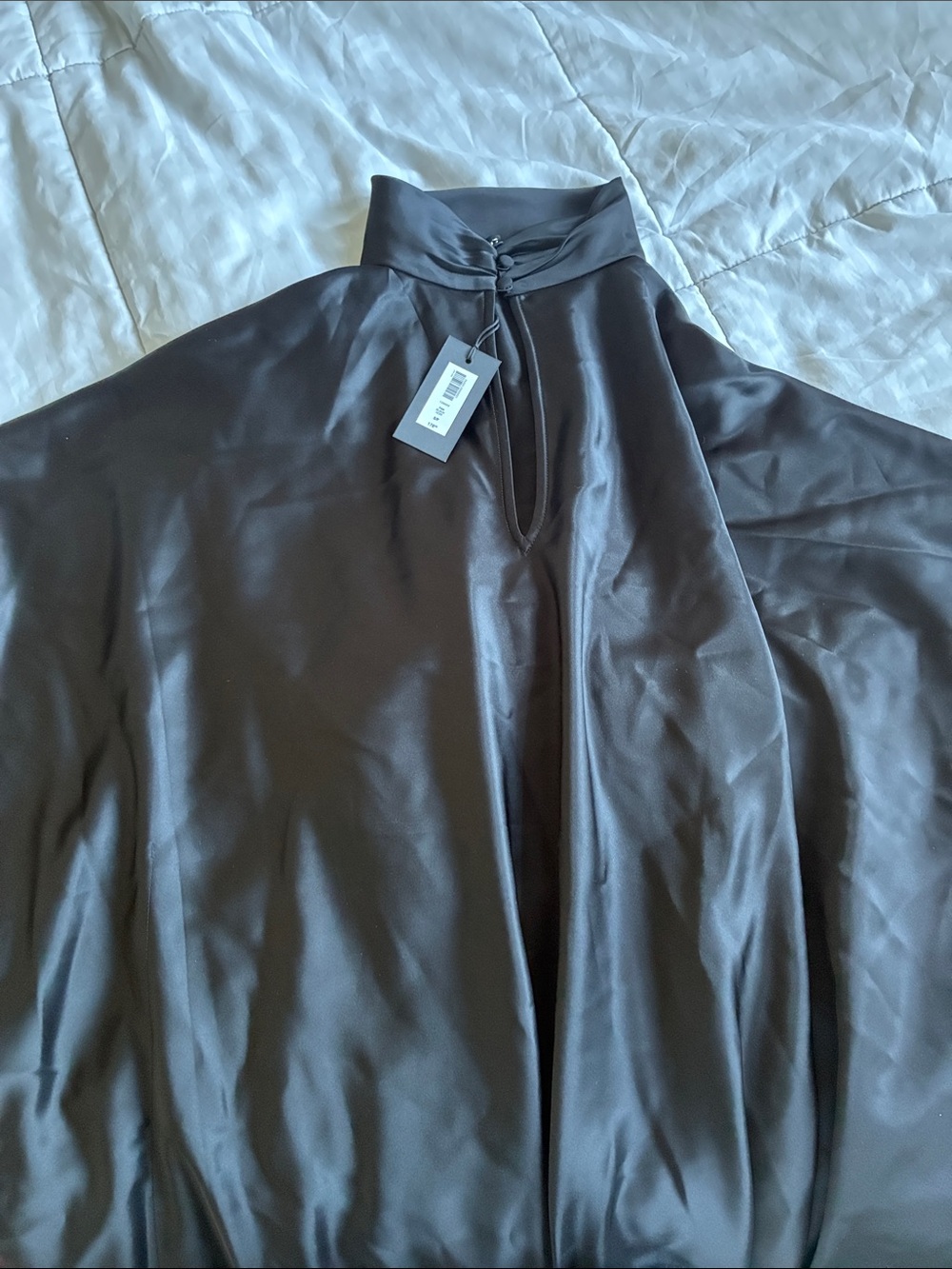 Aritzia Satin Fan Dress